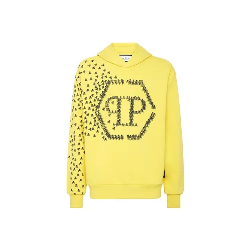 PHILIPP PLEIN FW23 Толстовка Мужской Желтый