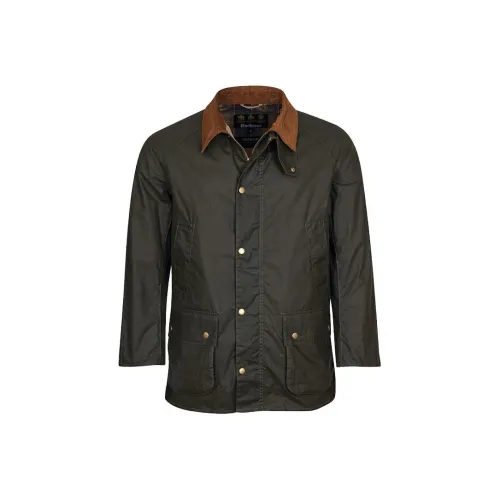 BARBOUR Оливково-зеленые Мужские Куртки