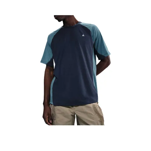 nike ACG DRI FIT ADV SS25 Устойчивые материалы Goat Rocks T-Рубашка Мужской Синий