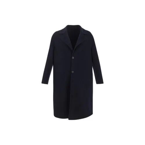 LARDINI Мужское пальто морского синего цвета