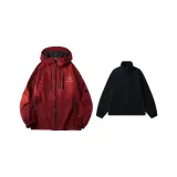 Бордовый (с флисовой подкладкой, черный)