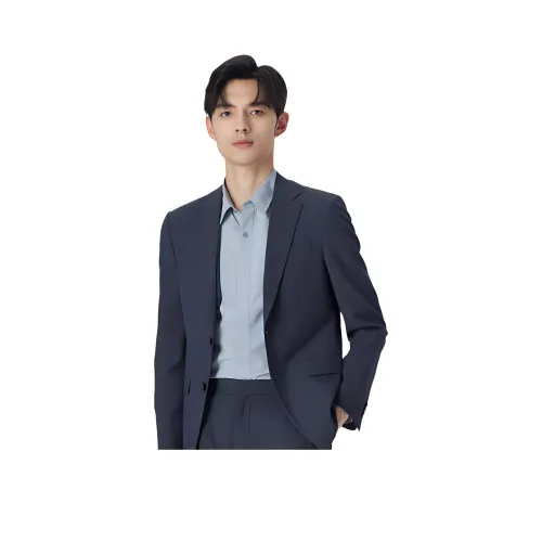 ZIOZIA Бизнес-костюм мужской темно-синий