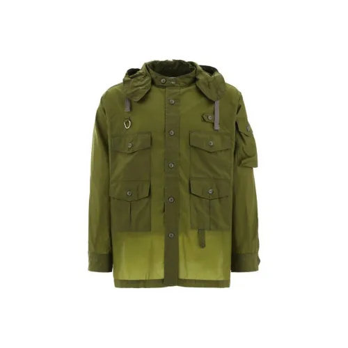 Куртки и пальто для мужчин зеленые совместный проект Engineered Garments