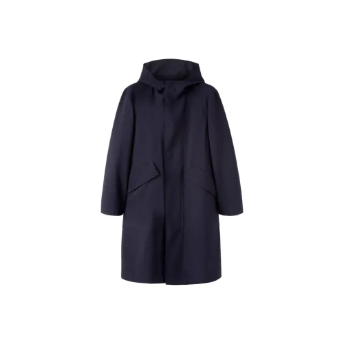 Loro Piana Пальто Мужское Морской Синий