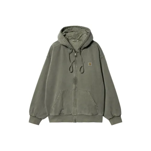 Carhartt WIP Дымчатый Зеленый Мужские Куртки