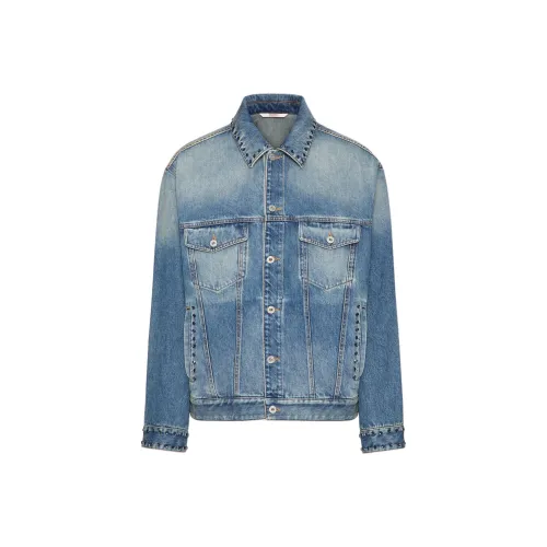 Valentino Denim Jacket Men's Light Blue