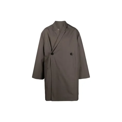 RICK OWENS совместное брендирование Коричневый Мужской Пальто