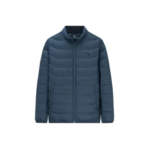 Anta ZONGXUNXILIE Кит Fin Синий Мужской Пуховик