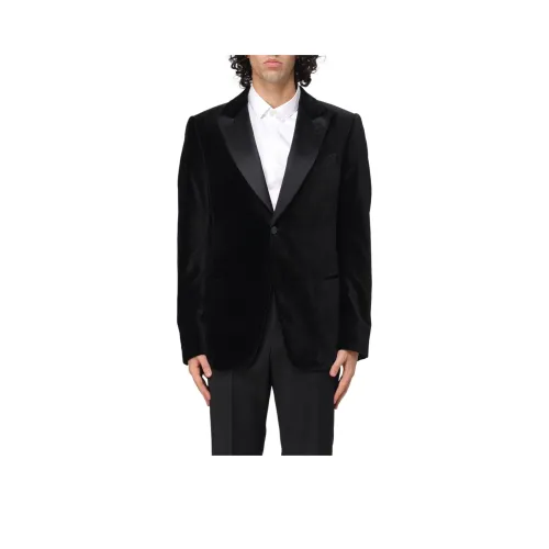 EMPORIO ARMANI Бизнес-костюм мужской черный