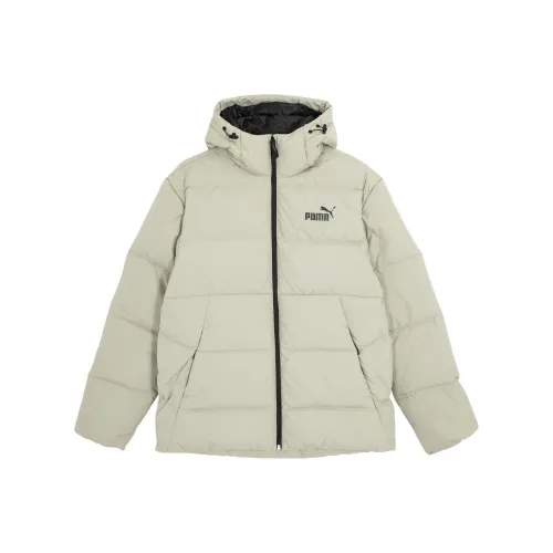 PUMA Мраморный Серый Мужской Пуховик