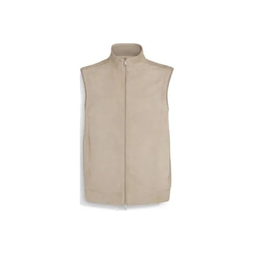 Ermenegildo Zegna Светлый Бежевый Мужские Жилеты