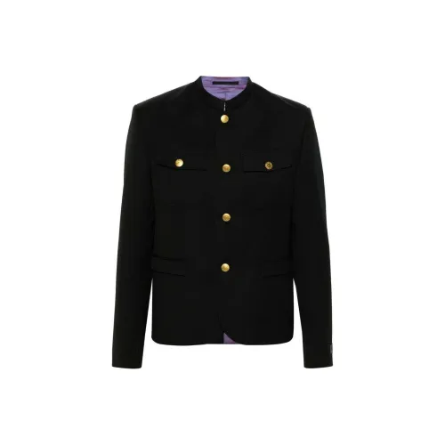 KENZO Мужские черные куртки