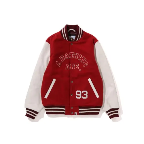 A BATHING APE BAPE совместный бренд FW22 Бейсбольная куртка Мужской