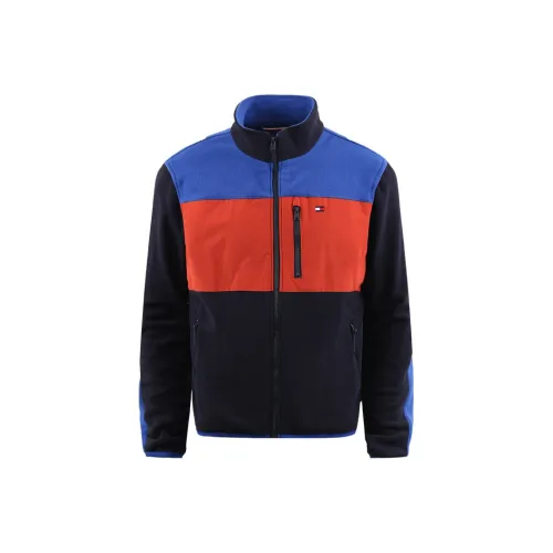 Tommy Hilfiger Синий, Красный и Многоцветный Мужские Вельветовые Куртки