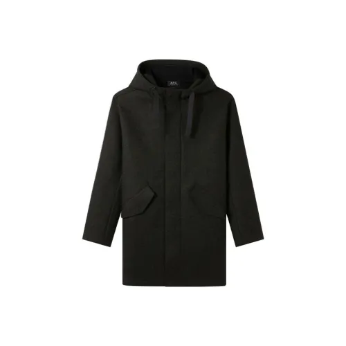 A.P.C. Joint Paragraph Army Green Мужское Пальто