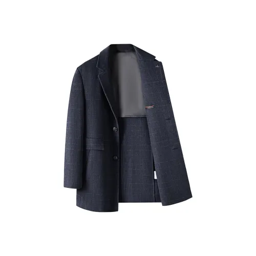 FORTEI Синий Мужской Пальто