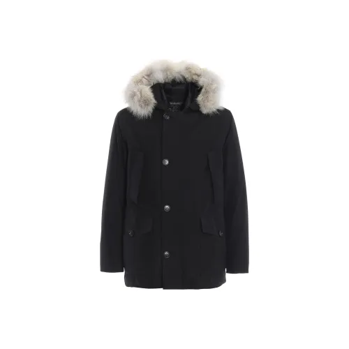 WOOLRICH Мужские черные куртки