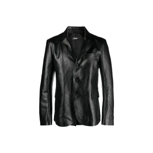 VERSACE Куртки и Пальто Мужской Черный