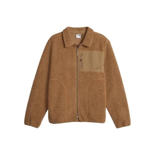 PUMA CLASSICS Шоколадные бобы Унисекс Бархатные куртки