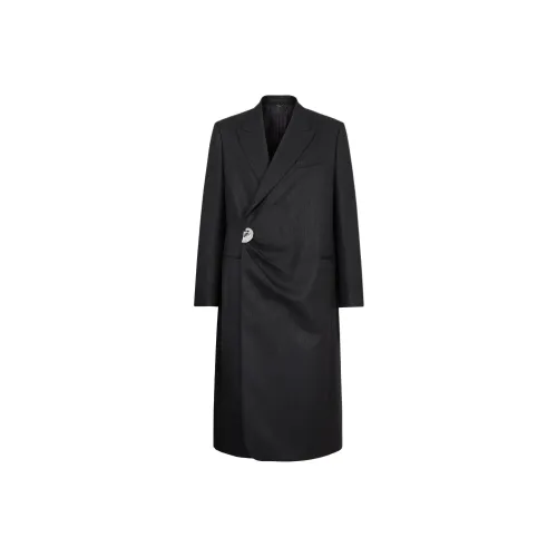 Fendi Черное Мужское Пальто