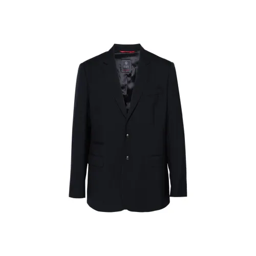 Fay Бизнес-костюм мужской модель Oxford синий