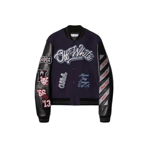 Off Белый Off Белый™ X Chicago Bulls Морской синий Мужской Бейсбольные Джерси