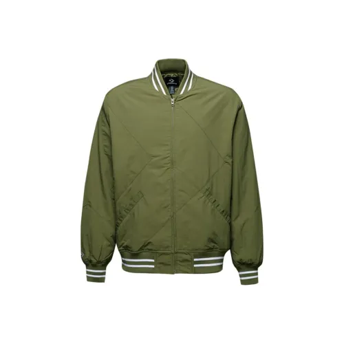Converse Star Chevron Bomber Куртка Мужская Оливково-зеленая