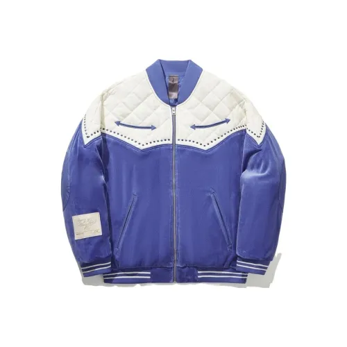 LINING Звездный Синий Экрю Мужской Пуховик