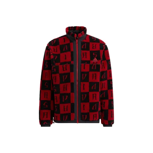 Adidas Темно-красный Мужской Бархатные куртки