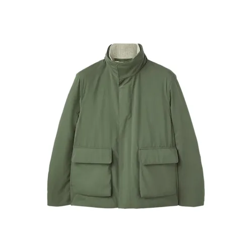 Loro Piana FW23 Куртки и Пальто Мужской Зеленый