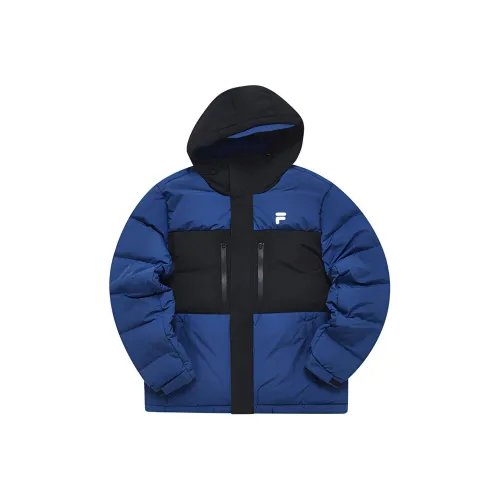 FILA FUSION Пуховик Мужской Жемчужный Светло-Синий