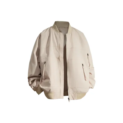 ZMOH Бейсбольный воротник Куртка Унисекс Парный