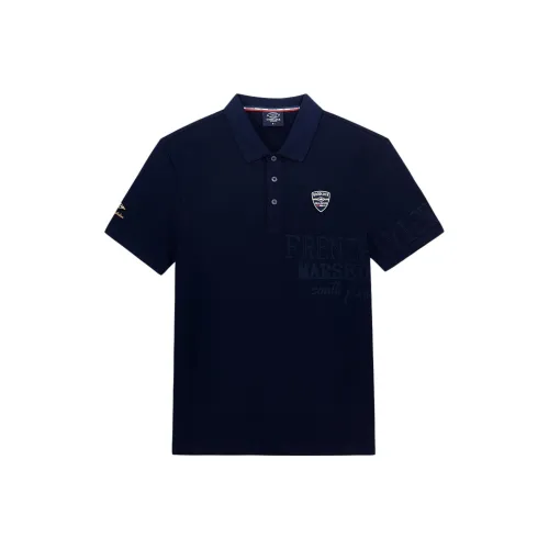 GOOD LUCK GLADIUS Поло Мужское Джинсовый Синий