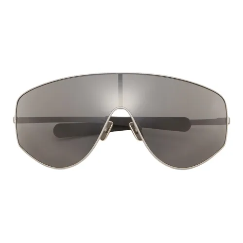 Moncler Титан Нерегулярная форма Солнцезащитные очки Унисекс Серый