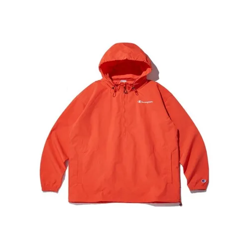 Champion Оранжевый Красный Мужская Куртка