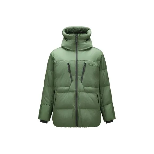 Skechers Mountain and Wild Outdoor Series Пуховик Мужской Thyme Зеленый