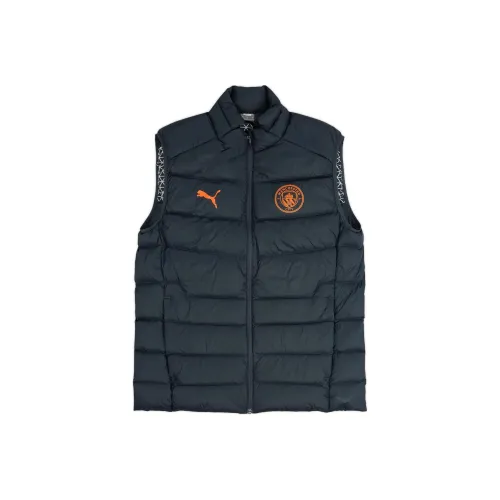 PUMA MANCHESTER CITY CASUALS Жилет Мужской Темно-Серый