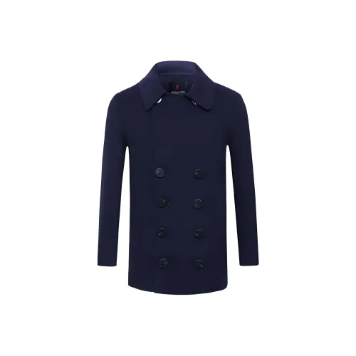 Talon Морской Синий Мужское Пальто