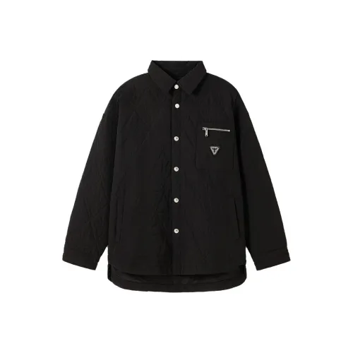 Boy London Хлопковый пуховик унисекс черного цвета