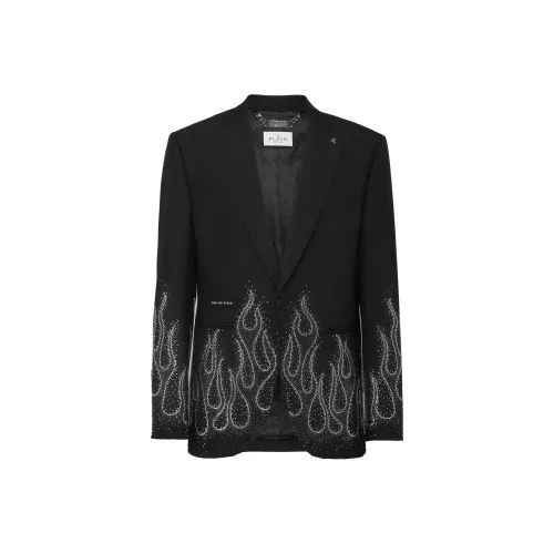 PHILIPP PLEIN Бизнес-костюм Пальто Мужской Черный