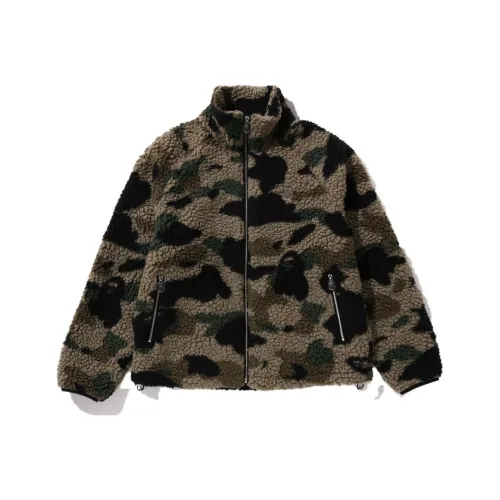 A BATHING APE Army Green Мужские Вельветовые Куртки