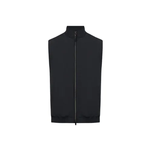 Canali Мужские жилеты синего цвета