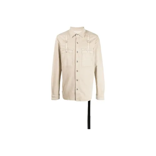 Rick Owens DRKSHDW Бежевый Мужской Куртки