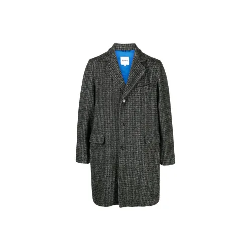 ASPESI Черное Мужское Пальто