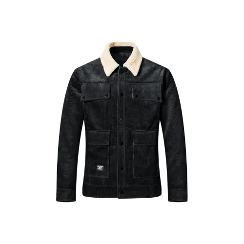 SEPTWOLVES Хлопковый пуховик Мужской Черный