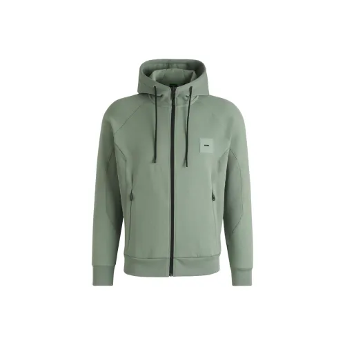 Hugo Boss Свитшот Мужской Светло-Зеленый