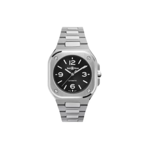 BELL & ROSS Автоматический Механический Movement Женские Часы 36 мм Черные