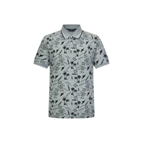 GOOD LUCK GLADIUS Поло Мужское Розовое и Синее