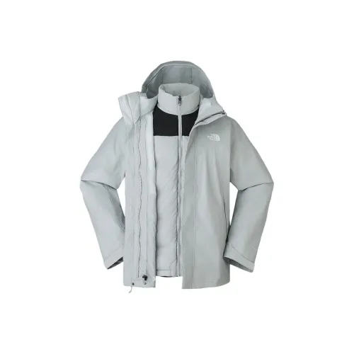 THE NORTH FACE Urban Exploration Водонепроницаемый Ветрозащитный Термический Водоотталкивающий Ветровка Мужской Звезды Серый