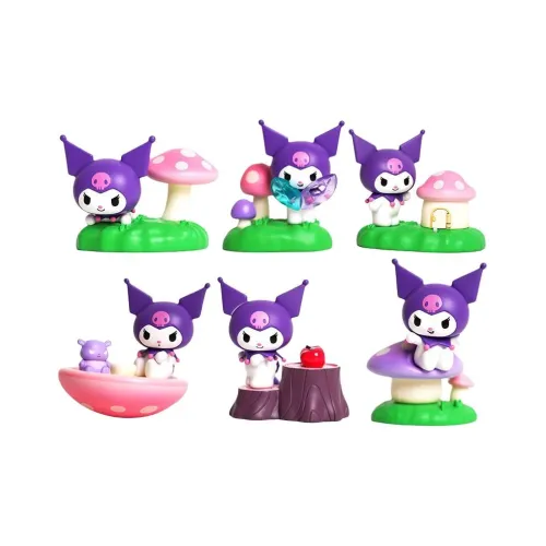 MOETCH Kuromi Mushroom Garden TOUR Collection Lively Fun Single Mystery Box Целая коробка 6 шт